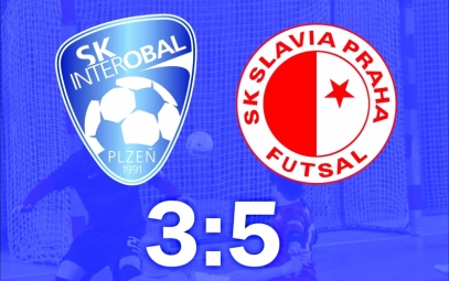 SK Interobal Plzeň  : SK Slavia Praha 3:5 (0:2)